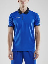 Craft Sport Polo Pro Control (100% Polyester) cobalt blue/black Men